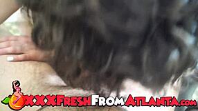 Atlanta MILF stepmom gives sloppy POV blowjob with love
