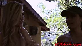 Young girls get their pussies licked by a group of amateurs in HD video