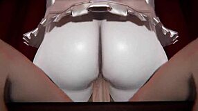 Silver Screen Inspired - Prom Queen GETS CREAMPIED in Vintage 3D Porn