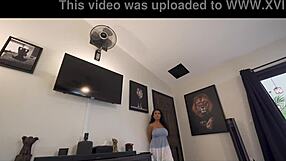 Young Asian housewife gets naughty with her stepson