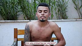 Young and straight amateur from Rio of January sucks and fucks ass