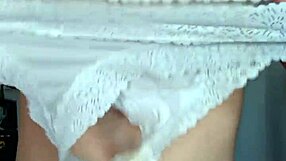 Sexy Latina roommate shows off her small tits and ass