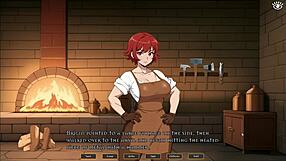 i can’t stop playing this hot forge hentai game with her
