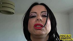 Submissive BDSM scene with big tits and hardcore anal sex