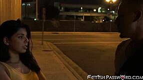 Gina Valentina's wild and kinky group encounter in a back alley