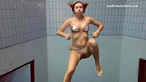 Here is a hot Russian woman named Iva brizgina wearing a bikini