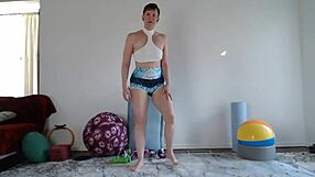 Yoga instructor Aurora Willows is a goddess and her ass worshiping students are proof of that