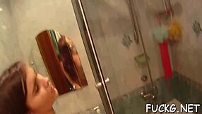 Allure's amateur video with glasses and mature actress, hardcore sex scenes