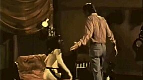 A nostalgic look at the good old days of porn with a mature woman photoshoot