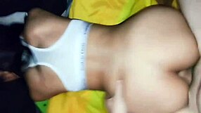 Teen skinny blond gets her anal hole ripped hard