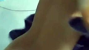 Steamy shower scene with an Asian sexy babe