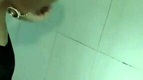 Steamy shower scene with an Asian sexy babe