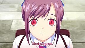 Mohiitsuuu episode 2 in Spanish subtitled in a space-themed hentai anime