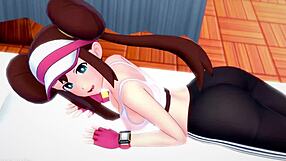 Mei rosa visits the hospital in her sports attire