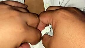 Natural tits and anal sex with a stepfather