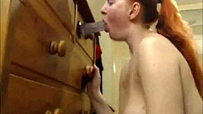 Amateur gay tries out oral sex and masturbates with a toy