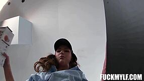 Beautiful MILF Macy Meadows and Bobbi Shay in a hardcore scene in the woods