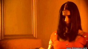 Beautiful Indian woman shows her erotic moves
