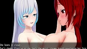 3D animated vore in the style of a naughty bunny girl