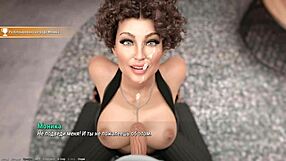 3D animated porn game with Asian and American characters