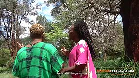 Bbw black African MILFs share dildo and enjoy orgasm