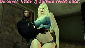 Black man seduces white woman in Second Life and has sex with her
