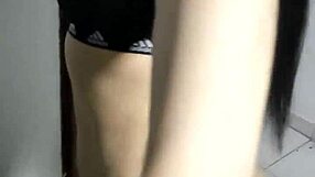 Hot girl from gym becomes my amateur ass fucking friend