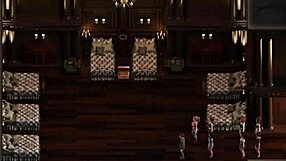 3D animated threesome with big tits and big cock in The Genesis Order