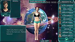 Big boobs and hot anime girls in space porn video