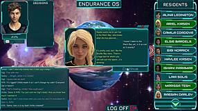 Big boobs and hot anime girls in space porn video