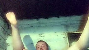 Russian cop gets his ass pounded with a vodka bottle