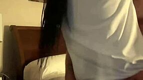 Beautiful black goddess in hot interracial 69 action