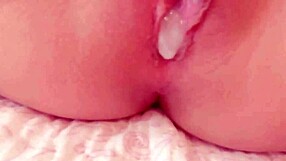 Petite teen gets messy with a big cock creampie