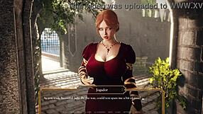 I caught the queen in action and watched a hot warrior touch herself.