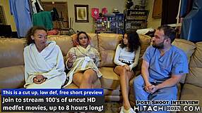 Nurses help patient achieve multiple orgasms with vibrator