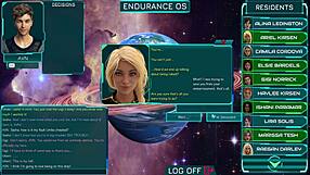 Big boobs and hot anime girls in space porn video