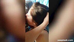 5 amateur guys getting blown by big cock loving girls