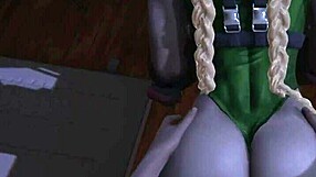 3D animated porn with Street Fighter’s Cammy