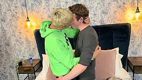 Young blond twink wants to get some big cock in his ass