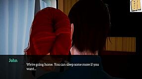 Adult visual novel walkthrough: My new family 184