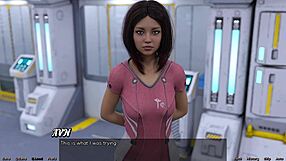 wow, stranded in space 91 got me stretching with a big boobs milf