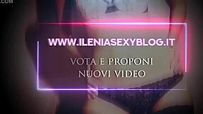 Italian softcore content with ASMR and dirty talking