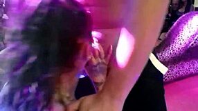 Hot milf Yemaya and Victor in public action