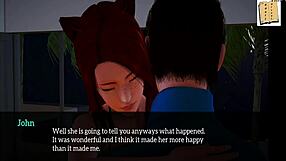 Adult visual novel walkthrough: My new family 184