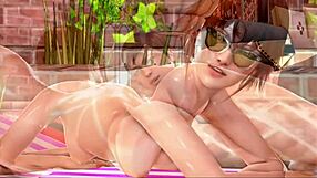 Beautiful redhead stepsister gives great blow job and sex