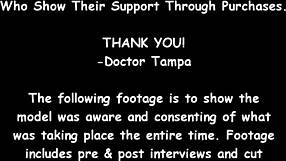 Black doctor humiliates athletic teen Rina Arems in gloves