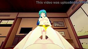 Beautiful anime babes with great assets get naughty in 3D adult film