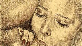 Erotic artwork from the past