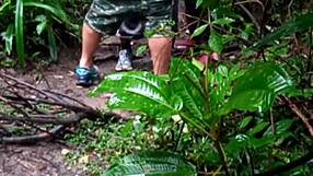 Gay orgy in the woods with amateur men and women
