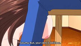 Asian step-mom educates her in the ways of sex